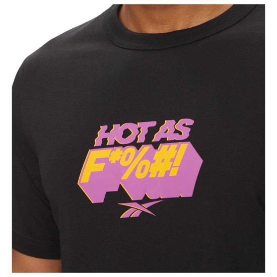 Reebok Ανδρική κοντομάνικη μπλούζα GS Hype Text Tee Reebok Ανδρική κοντομάνικη μπλούζα GS Hype Text Tee